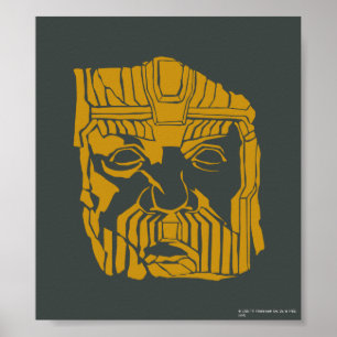 Póster Símbolo de Estátua Erebor