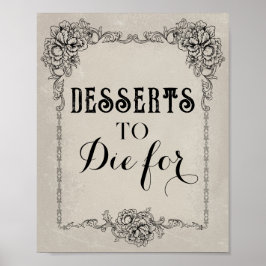 Poster Símbolo de Evento do Partido Editável Gótico Vitor