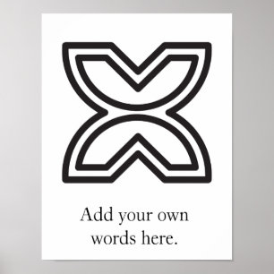 Poster Símbolo de Fawodhodie   da liberdade e da