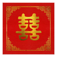 Símbolo de Felicidade Dupla Feng Shui