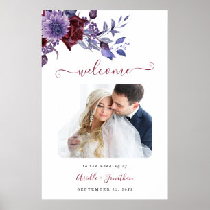 Poster Símbolo de Fotografia de Boas-Vindas do Casamento