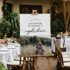 Poster Símbolo de fotografia do Chá Elegante clássico