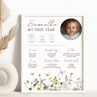 Poster Símbolo de Marco de Fotografia do Tema de Flor Sel