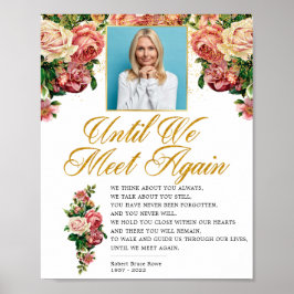 Poster Símbolo de Poema Memorial do Funeral dos Rosas Ele