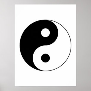 Poster Símbolo de Yin Yang