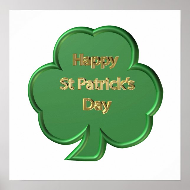 Poster Símbolo do Patrick Day (Frente)