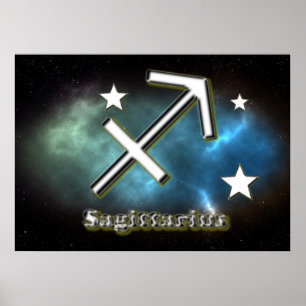 Poster Símbolo do Sagitário
