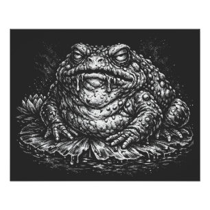 Póster Símbolo do Sapo Assombrado por BurnsInHell