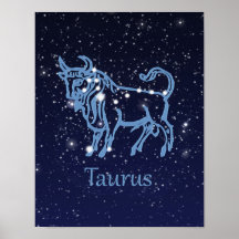 Símbolo e constelação Taurus Zodiac