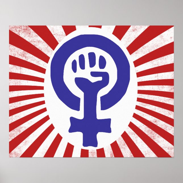 Póster Símbolo Feminista (Frente)