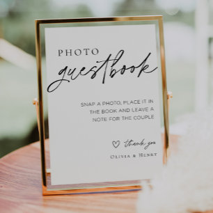 Poster Símbolo Fotográfico de GuestBook