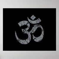 Símbolo Grunge OM Espiritualidade Yoga
