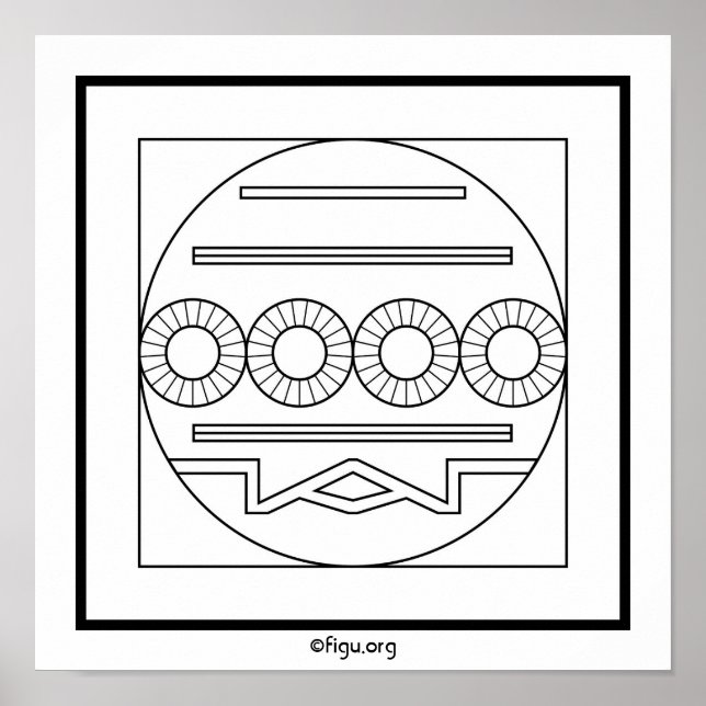 Poster Símbolo Missão/Tarefa (Frente)