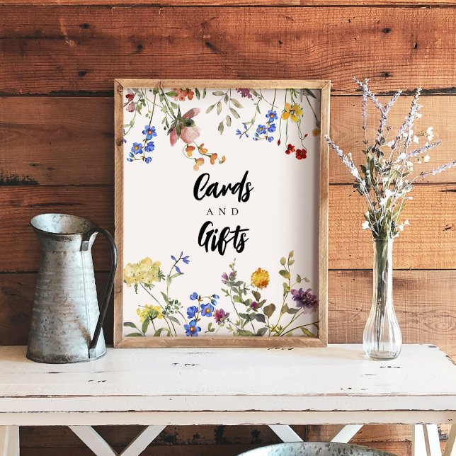Poster Símbolo moderno de Chás de flores silvestres (Criador carregado)