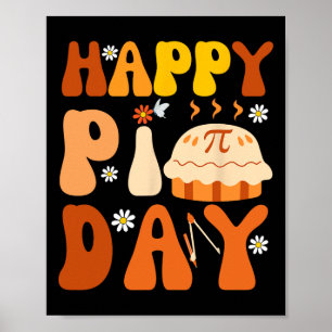 Poster Símbolo Pi Day 3,14 Pie Day Pi Para Amantes De Mat