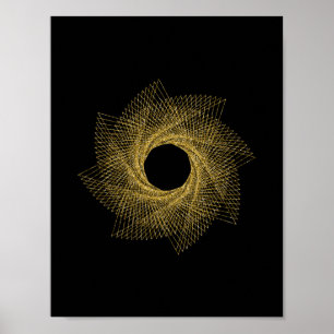 Póster Símbolo sagrado da geometria