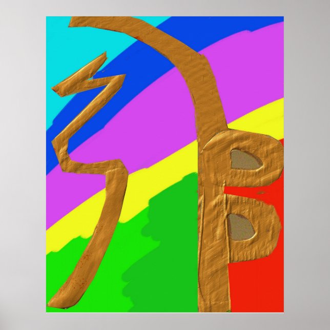 Póster Símbolos mestres da cura da REIKI Karuna (Frente)