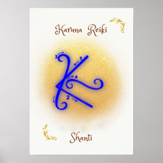 Poster Simbulos karuna reiki