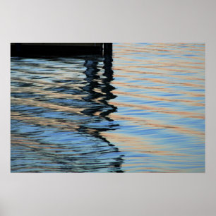 Póster Simetria Rippling