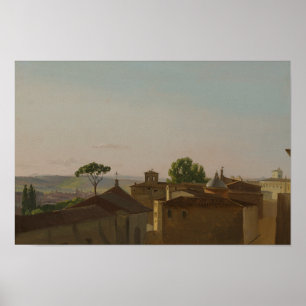Poster Simon Denis - Vista no Quirinal Hill, Roma