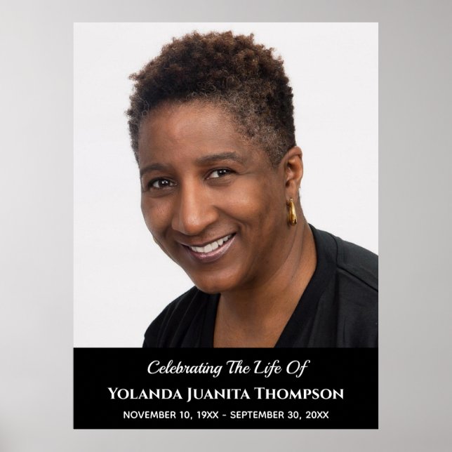 Poster Simpatia Personalizada de Foto do Memorial do Fune (Frente)