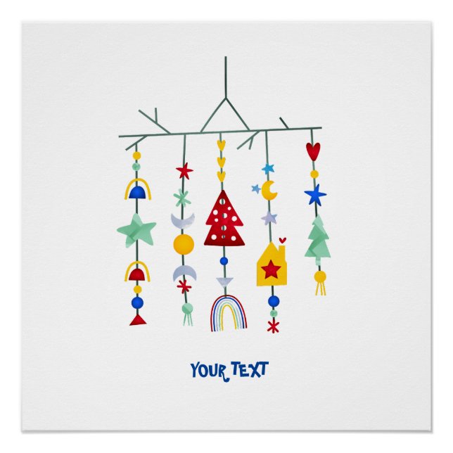 Póster Simple Minimalista Scandi (Frente)