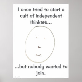 Poster Simple Says Series #9