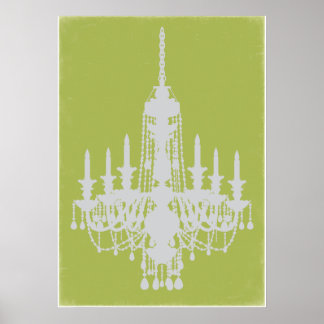 Póster Simples Chandelier