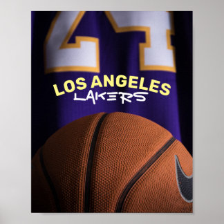 POSTER Simples de Lakers de LA