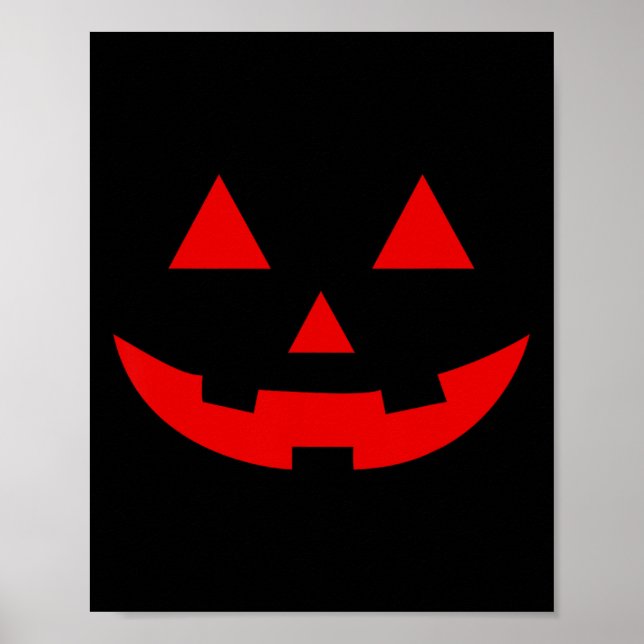 Poster Simples Melancia Jack O Lanterna Dia das Bruxas de (Frente)