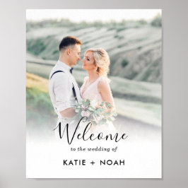 Poster Simples Sinal de Boas-vindas Moderno Minimalista