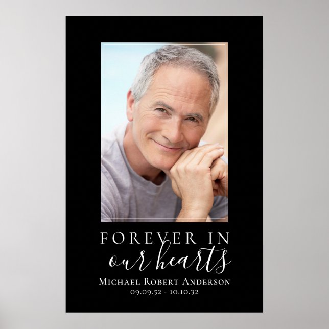 Poster Simples Sinalizador de Boas-vindas do Funeral de O (Frente)