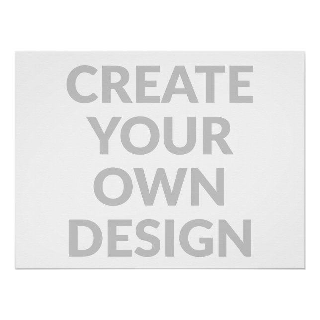 Póster Simply - Create Your Own  (Frente)