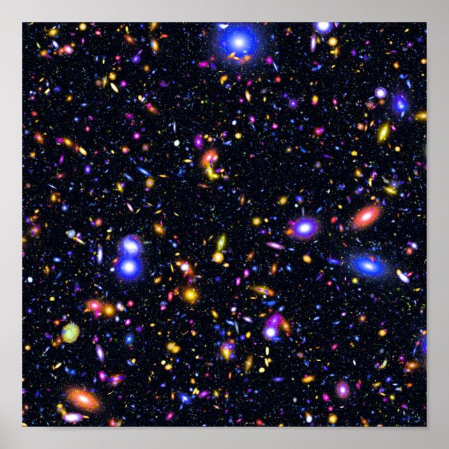 Poster Simulação do Telescópio Espacial James Webb - Arte (Frente)