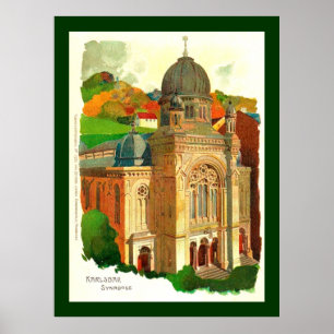 Póster Sinagoga de Karlovy Vary (Karlsbad)