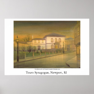 Póster Sinagoga do Touro