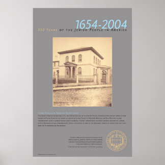 Poster Sinagoga Touro, Newport, Rhode Island