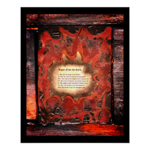 Póster Sinais da terra