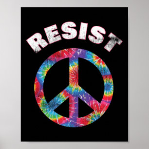 Poster Sinais de paz bonitos protesto pacífico resiste