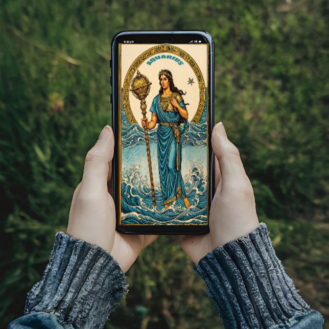 Poster Sinal astrológico aquário (Criador carregado)