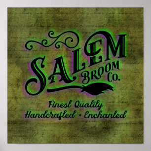 Poster Sinal da Companhia da Bruxa de Salem