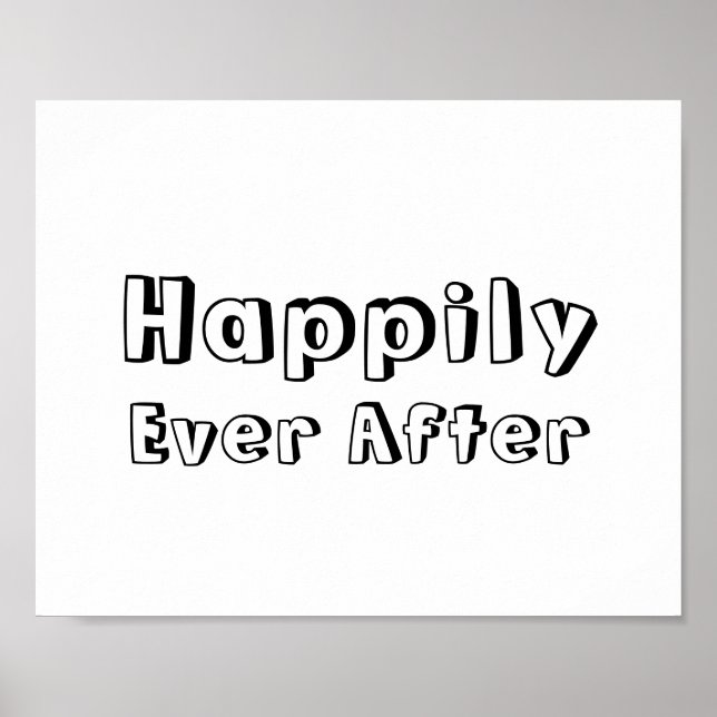 Poster Sinal de adereço para foto de casamento "Felicidad (Frente)