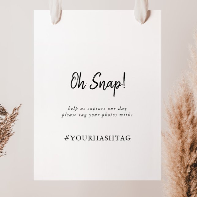 Poster Sinal de Ajuste de Casamento Moderno (Criador carregado)