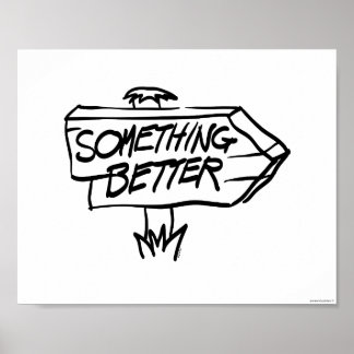 Poster Sinal de Algo Melhor