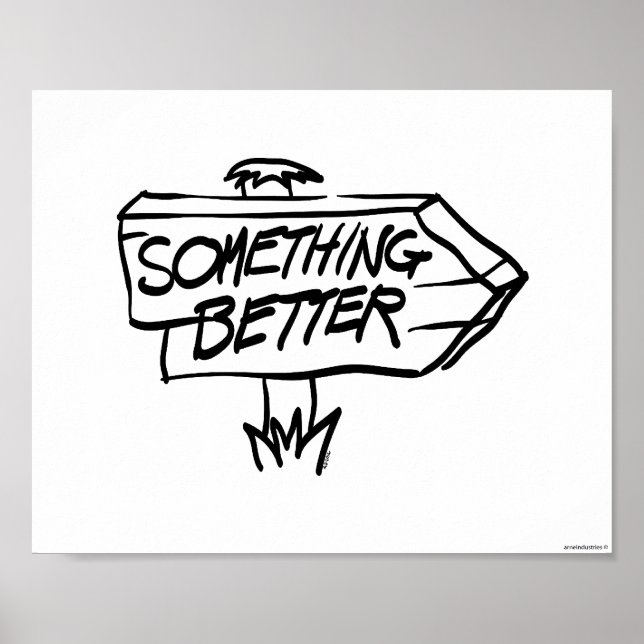 Poster Sinal de Algo Melhor (Frente)