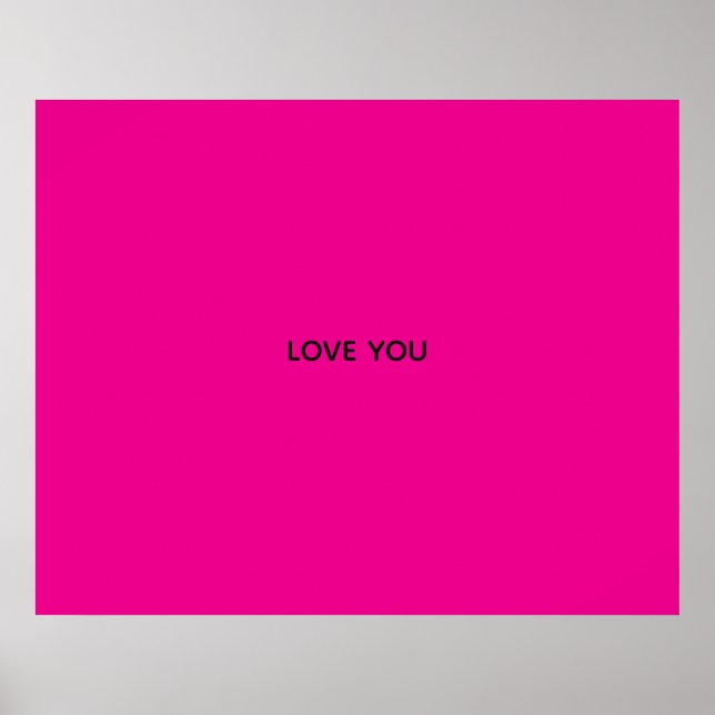 POSTER SINAL DE AMOR (Frente)