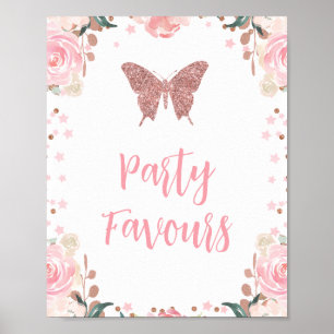 Poster Sinal de aniversário de Favoritos para festas de b