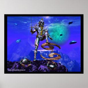 Póster Sinal de aniversário Zodiac/Cancer