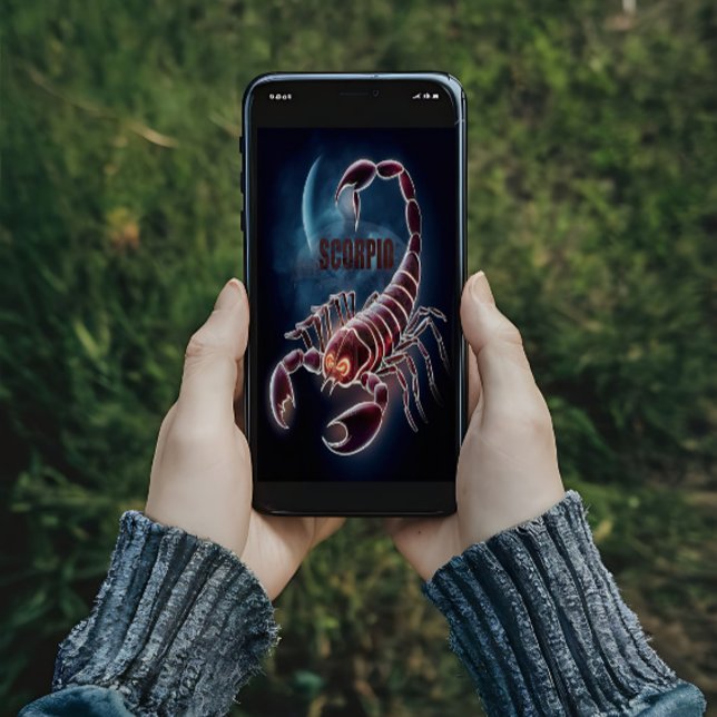 Poster Sinal de astrologia de Scorpio (Criador carregado)