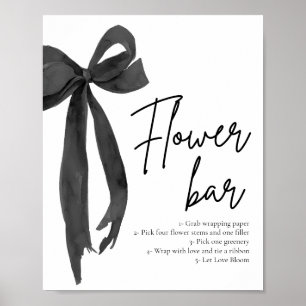 Poster Sinal de Bar Arco Negra-Chic Moderno